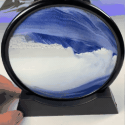 Reloj de Arena M&aacute;gico 3D en movimiento